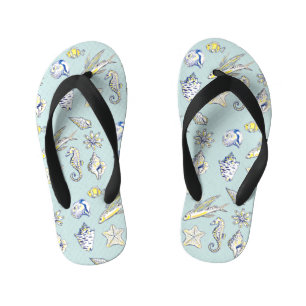 Scheppen van de oceaan kinder teenslippers