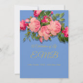 Scheppende herdenkingsdag van het leven kaart (Achterkant)