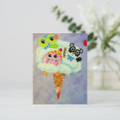 Schepper van de cloud briefkaart (Staand voorkant)