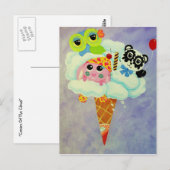 Schepper van de cloud briefkaart (Voorkant / Achterkant)