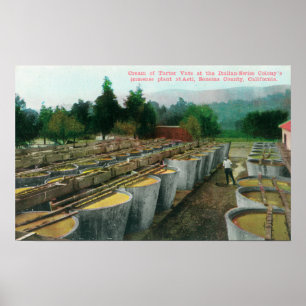 Schepper van het Uitzicht van Tartar Vats in het I Poster