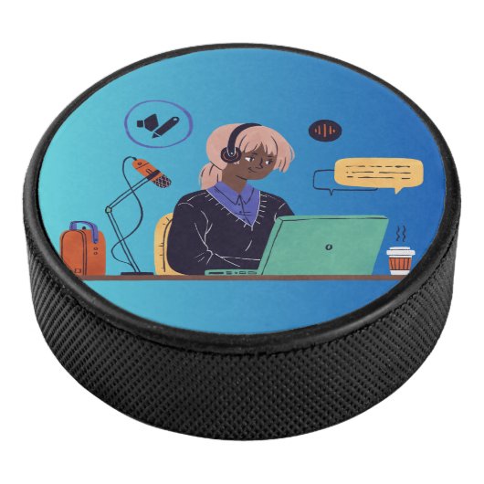 Schepper van Hockeypucks Hockey Puck (3/4)