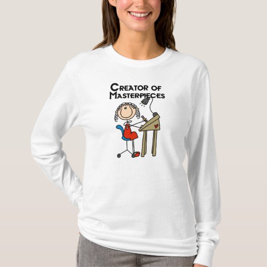Schepper van Meesterwerken T-shirt (Voorkant)