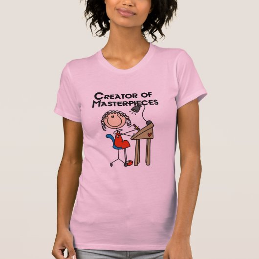 Schepper van Meesterwerken T-shirts en Cadeaus (Voorkant)