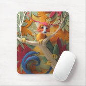 Schepping in de Trees Mousepad Muismat (Met muis)
