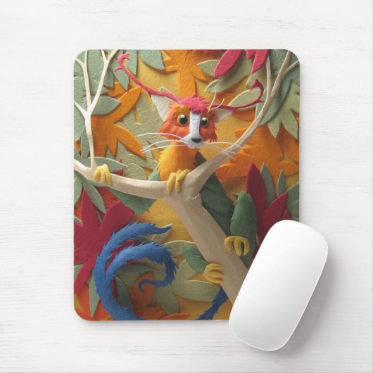 Schepping in de Trees Mousepad Muismat (Met muis)
