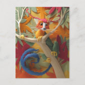 Schepping in het Briefkaart Trees (Voorkant)