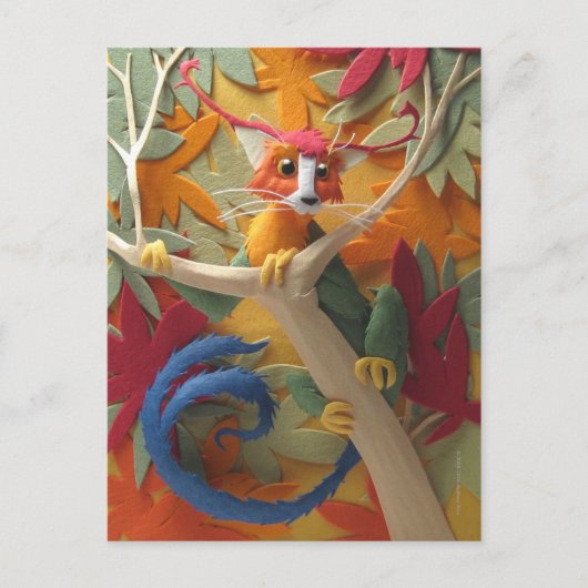 Schepping in het Briefkaart Trees (Voorkant)