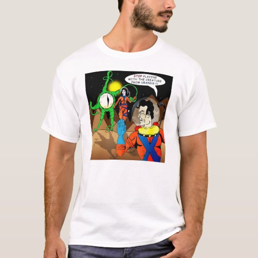 Schepping uit Uranus T-shirt (Voorkant)
