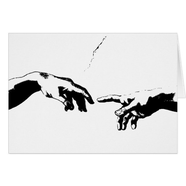 Schepping van Adam (Voorkant Horizontaal)