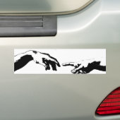 Schepping van Adam Bumpersticker (Op auto)