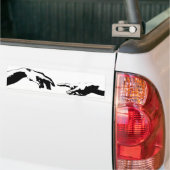 Schepping van Adam Bumpersticker (Op Truck)