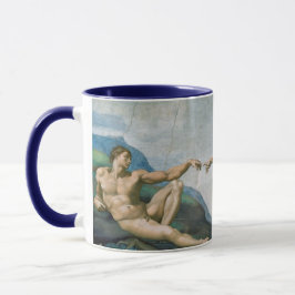 Schepping van Adam (c. 1511) | Michelangelo Mok
