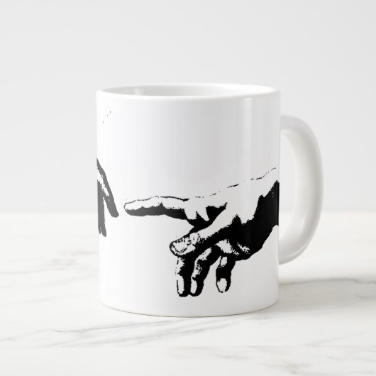 Schepping van Adam Grote Koffiekop (Voorkant rechts)
