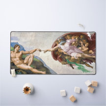 Schepping van Adam Michelangelo Kunst Bureaumat