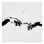 Schepping van Adam Poster (Voorkant)