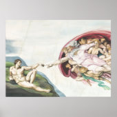 Schepping van Adam Poster (Voorkant)