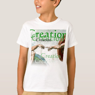 Schepping van Adam T-shirt