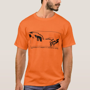 Schepping van Adam T-shirt