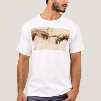 Schepping van Adam T-shirt