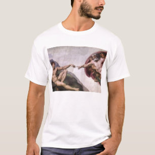 Schepping van Adam T-shirt