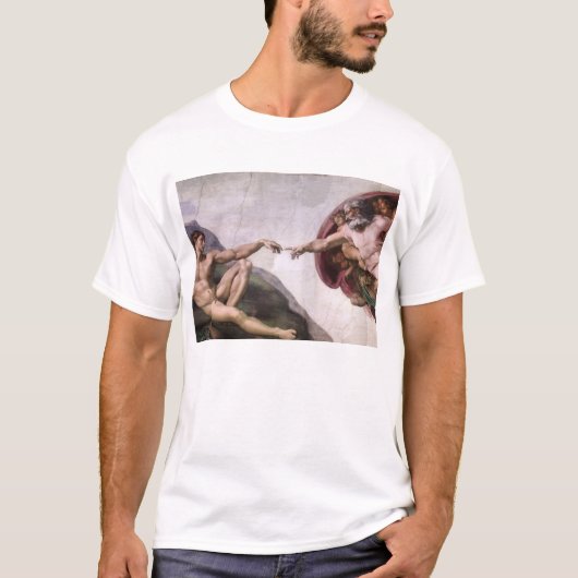 Schepping van Adam T-shirt (Voorkant)