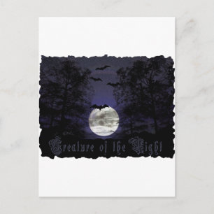 Schepping van de donkerste nacht briefkaart