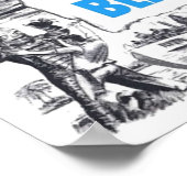 Schepping van de Zwarte Lagoon Poster (Hoek)