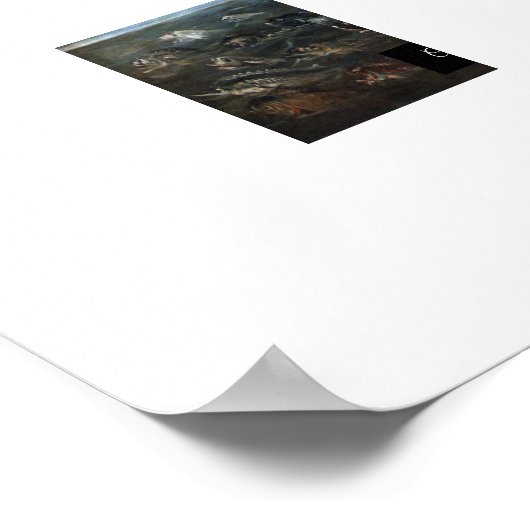 Schepping van dieren poster (Hoek)