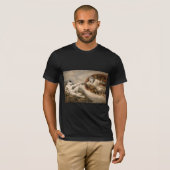 Schepping van harige Adam T-shirt (Voorkant volledig)