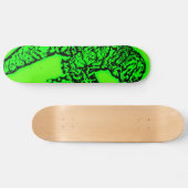 Schepping van het zwarte lagelonskateboard skateboard (Horizontaal)
