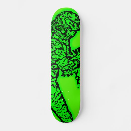 Schepping van het zwarte lagelonskateboard skateboard (Voorkant)