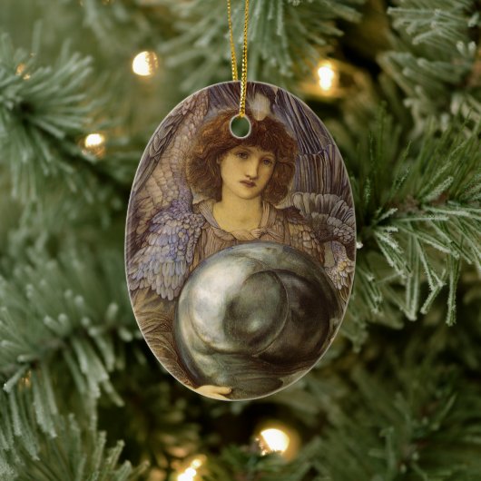 Scheppingsdagen, Eerste Dag door Burne Jones Keramisch Ornament (Boom)