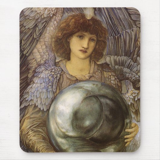 Scheppingsdagen, Eerste Dag door Burne Jones Muismat (Voorkant)
