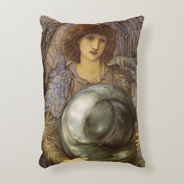 Scheppingsdagen, Eerste Dag van Burne Jones Accent Kussen (Voorkant(Verticaal))