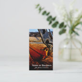 schepschep visitekaartje (Staand voorkant)