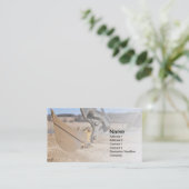 schepschep visitekaartje (Staand voorkant)