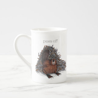 Schept mijn koffie-mok af porselein kop