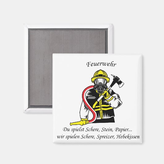 Schere, Stein, Papier..? Für anfänger... Magneet (Voorkant / Achterkant)