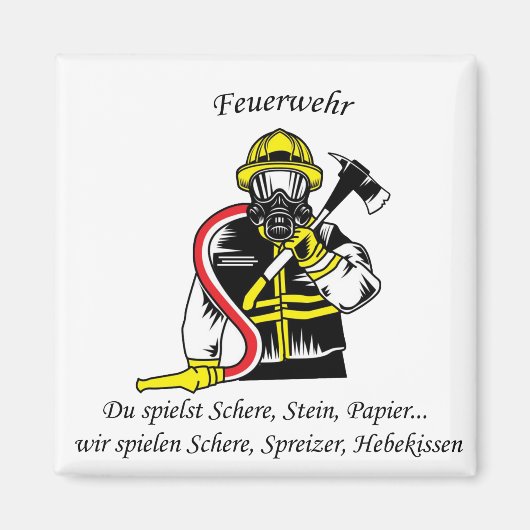 Schere, Stein, Papier..? Für anfänger... Magneet (Voorkant)