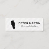 Scheren voor haar mini visitekaartje (Voorkant)