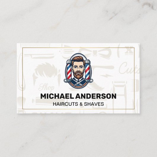 Scherenstijlen | Winkel Eigenaar Visitekaartje (Voorkant)