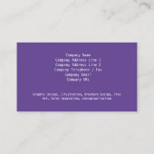 Scherm Computer Repair Visitekaartje Circuits (Achterkant)