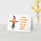 SCHERM EN KROW MET "BIRTHDAY WISHES" KAART (Gele Bloem)