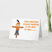 SCHERM EN KROW MET "BIRTHDAY WISHES"-KAART KAART (Voorkant)