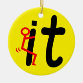 SCHERM IT KERAMISCH ORNAMENT (Voorkant)