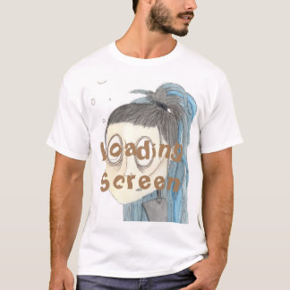 Scherm laden t-shirt
