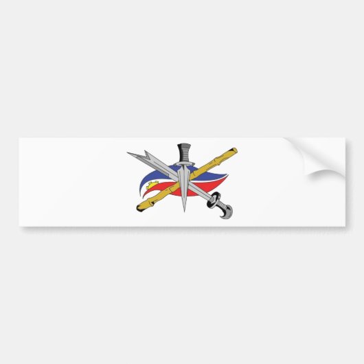 scherm-logo-doorzichtig bumpersticker (Voorkant)