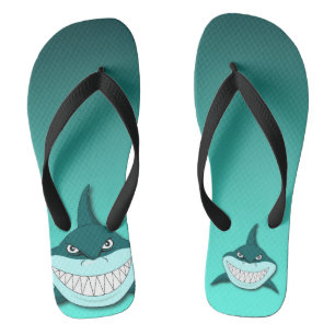 Scherm met verloopachtergrond teenslippers