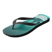 Scherm met verloopachtergrond teenslippers (Schuin)